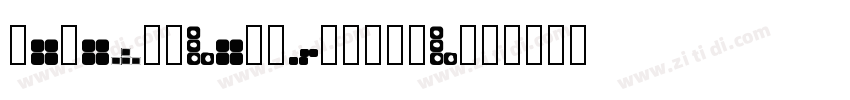 Robot Blocks Regular字体转换 Robot Blocks Regular字体转换